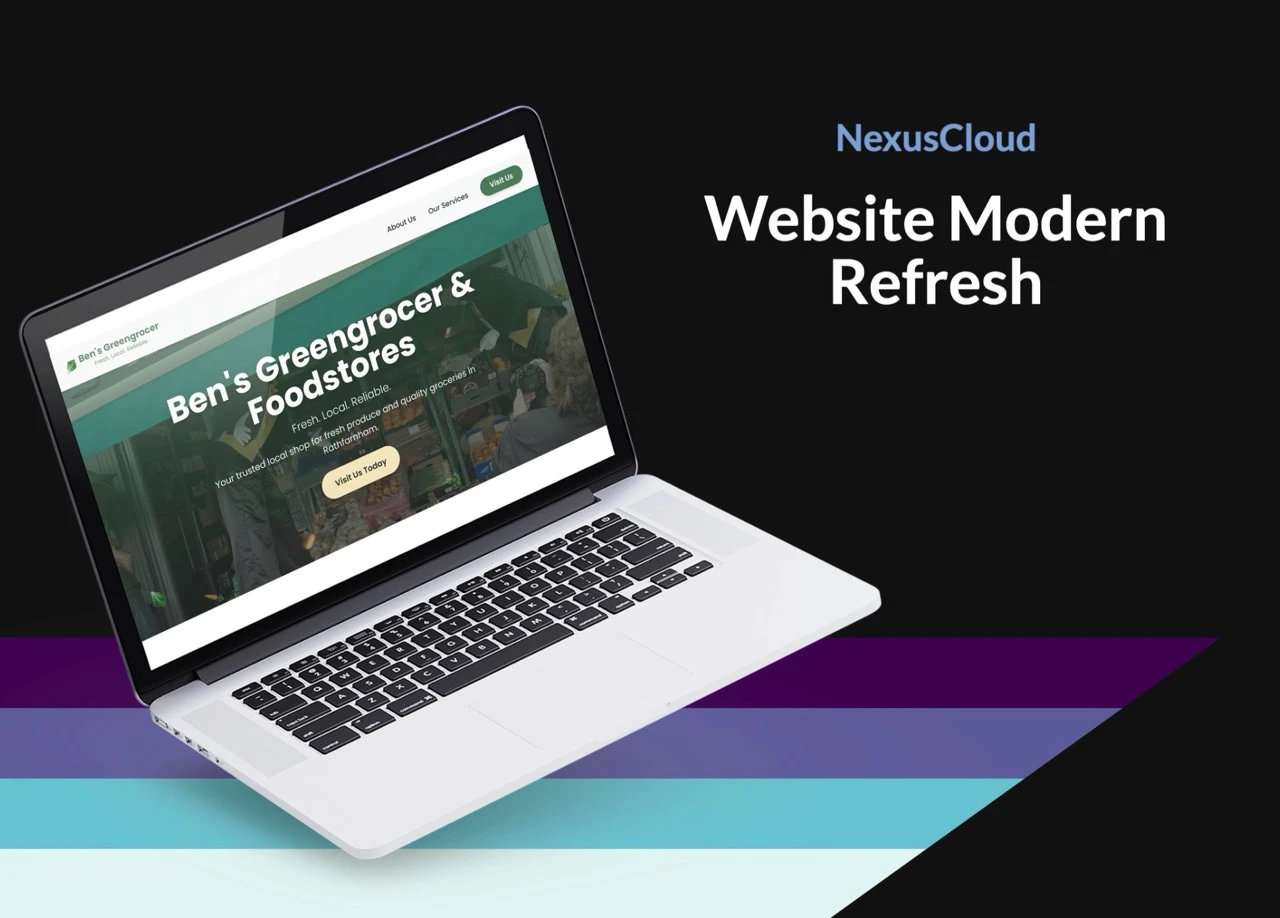 Website Modern Refresh - NexusCloud IT Service